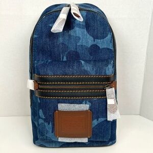 Coach | Academy Pack, Denim Camo Print *NWT*